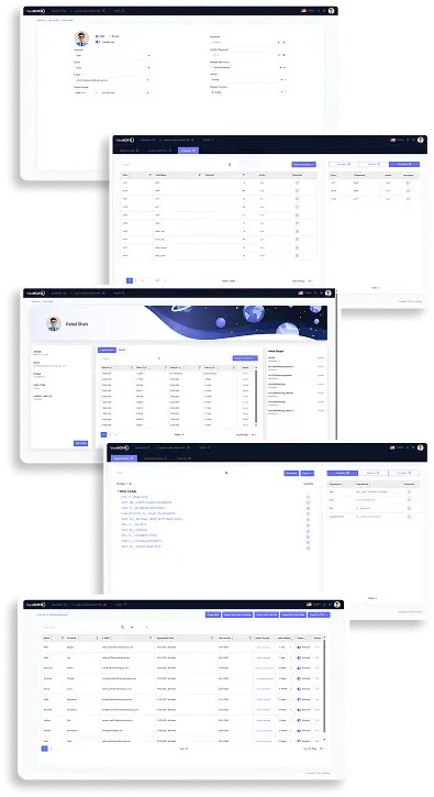 Interface web de la plateforme ViewBox : recherche, filtrage et consultation des données archivées